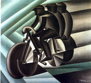 Ciclisti - Fortunato Depero 1922